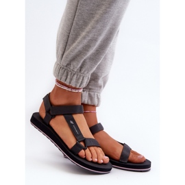 Step in style Sandales Modèle 4FRSS24FSANF054-23S Gris Foncé - Entrez avec style 1