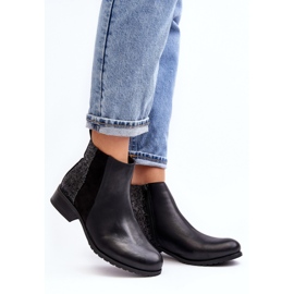 Step in style Bottines Chelsea Modèle Messio M671 Noir - Entrez avec style le noir 1