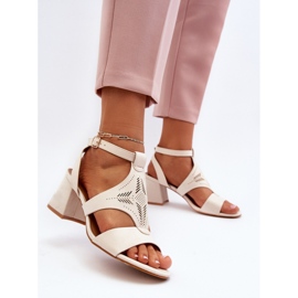 Step in style Sandales Modèle Eleriva N24-028 Beige - Entrez avec style 2
