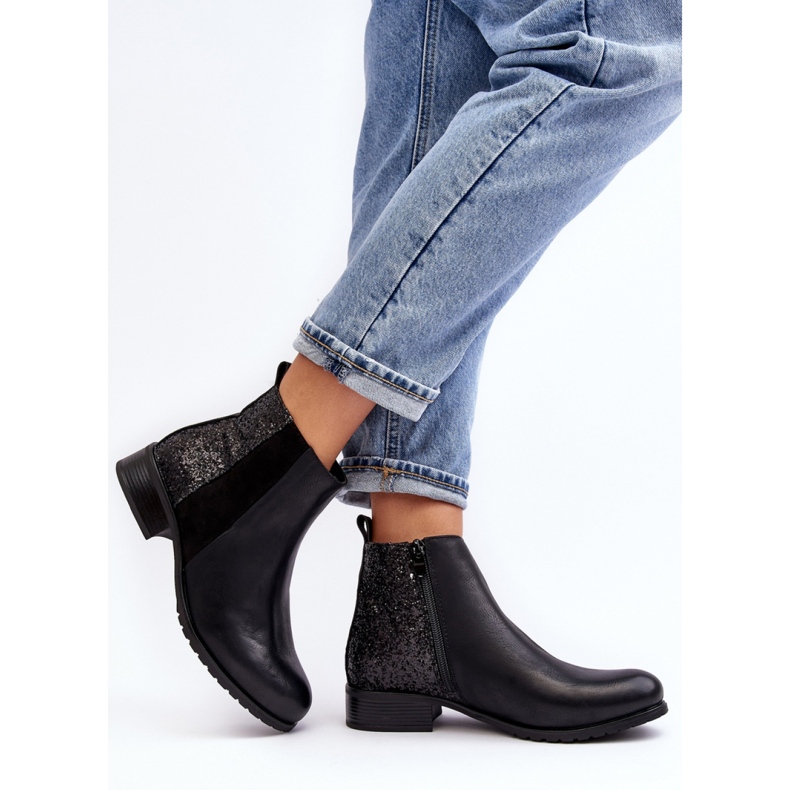 Step in style Bottines Chelsea Modèle Messio M671 Noir - Entrez avec style 2
