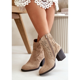 Step in style Bottes Modèle Nevishiia ASA250-3 Beige - Entrez avec style 2 Step in style Bottes Modèle Nevishiia ASA250-3 Beige - Entrez avec style 2