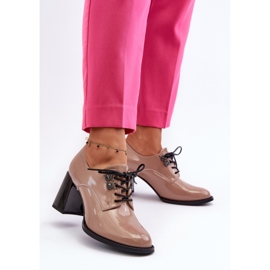 Step in style Chaussures Modèle Nelione 63510 Beige vernis - Entrez avec style 1