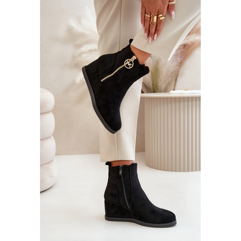 Step in style Bottes Modèle Leretha YY-78 Noir - Entrez avec style le noir 1