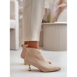 Step in style Bottes Modèle Terlena GP13 Beige - Entrez avec style 2