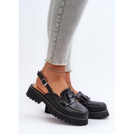 Step in style Sandales Modèle Da MR38-656 Noir - Entrez avec style le noir 1