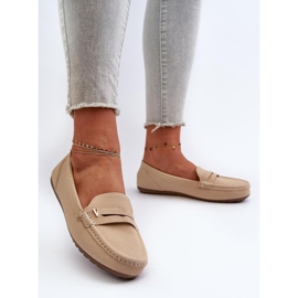 Step in style Mocassins Modèle Iramarie DF879 Beige Clair - Entrez avec style 2