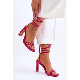 Step in style Sandales Modèle Nessy H8-508 Fuchsia - Entrez avec style rose 1