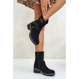 Step in style Bottes Modèle Zudra 7280 Noir - Entrez avec style le noir 2