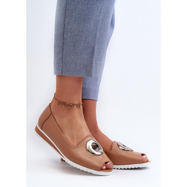 Step in style Escarpins Modèle Biolita ASA135-16 Beige Foncé - Entrez avec style 1