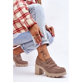 Step in style Chaussures Modèle Arabell 20125 Beige Foncé - Entrez avec style 2