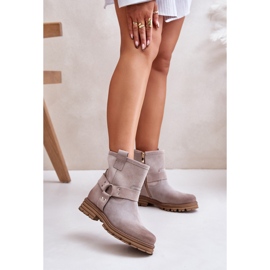 Step in style Bottes Modèle Lewski 3610 Cappuccino Suede - Entrez avec style beige 1