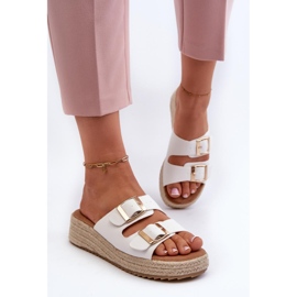 Step in style Sandale Tongs Modèle Zaloemi C-315 Blanc - Entrez avec style blanche 2