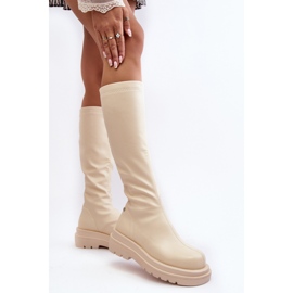 Step in style Bottes Modèle Goe MM2N4067 Beige Clair - Entrez avec style 1