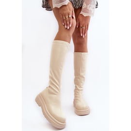 Step in style Bottes Modèle Goe MM2N4067 Beige Clair - Entrez avec style 3
