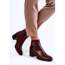 Step in style Bottes Modèle Astrid BT604 Marron - Entrez avec style brun 2