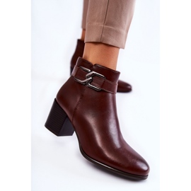 Step in style Bottes Modèle Astrid BT604 Marron - Entrez avec style brun 3
