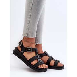 Step in style Sandales Modèle Zaxy NN285007 Noir - Entrez avec style le noir 1