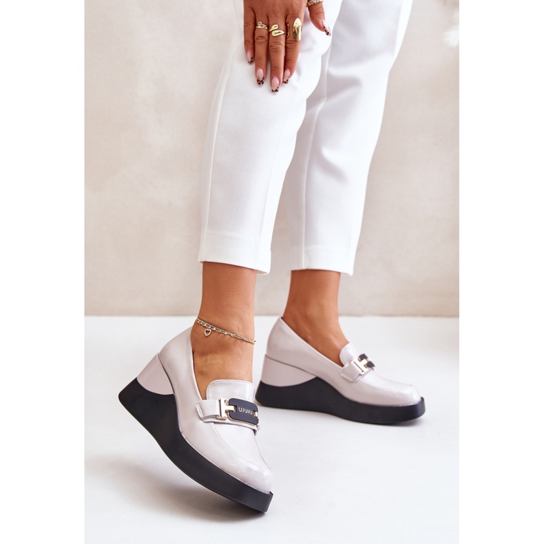 Step in style Mocassins Modèle Vinceza 58337 Gris - Entrez avec style 1