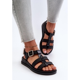Step in style Sandales Modèle Zaxy NN285007 Noir - Entrez avec style le noir 2