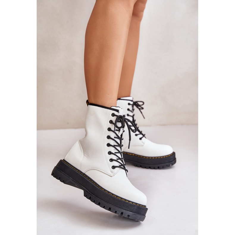 Step in style Modèle Workers Naleli 24BT26-7403 Blanc - Entrez avec style 1