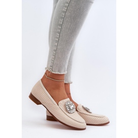 Step in style Mocassins Modèle Da MR38-676 Beige - Entrez avec style 1