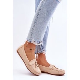 Step in style Mocassins Modèle Good Time ZA28P Beige - Entrez avec style 1