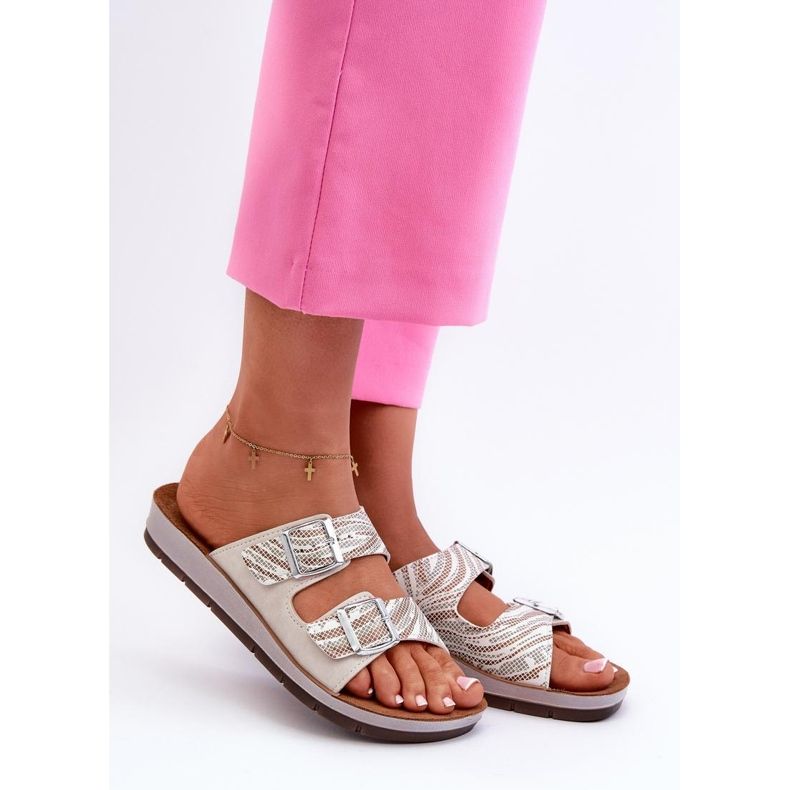 Step in style Sandale Tongs Modèle Inblu CP000045 Beige - Entrez avec style 1