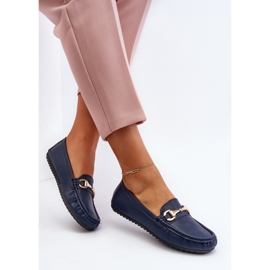 Step in style Mocassins Modèle Demese NN22-991 Bleu - Entrez avec style 2