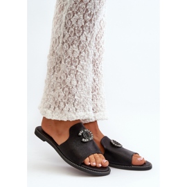 Step in style Sandale Tongs Modèle S.Barski KV27-050 Noir - Entrez avec style 1