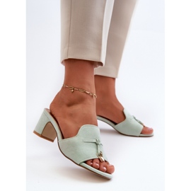 Step in style Sandale Tongs Modèle Jemenna JH338P Menthe - Entrez avec style vert 2