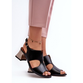 Step in style Sandales Modèle Maciejka 06566-01 Noir - Entrez avec style 1