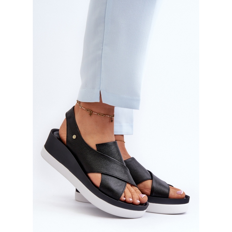 Step in style Sandales Modèle Zazoo 40256 Noir - Entrez avec style le noir 1