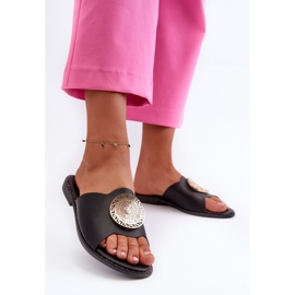 Step in style Sandale Tongs Modèle Rivashea KK-730 Noir - Entrez avec style le noir 3