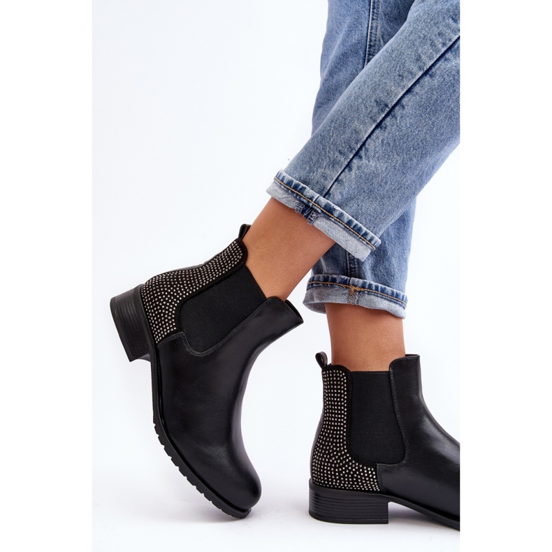 Step in style Bottines Chelsea Modèle Donname M679 Noir - Entrez avec style 2