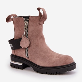 Step in style Bottes Modèle Calvaro NC1279 Beige Foncé - Entrez avec style 2