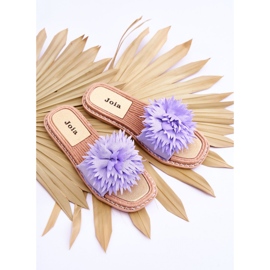 Step in style Sandale Tongs Modèle Giorgia LS-118 Violet - Entrez avec style 2