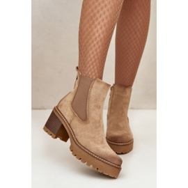 Step in style Bottes Modèle Irissinae KE217 Beige - Entrez avec style 2