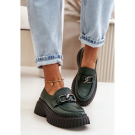 Step in style Chaussures Modèle Zazoo 20176 Vert Foncé - Entrez avec style 2
