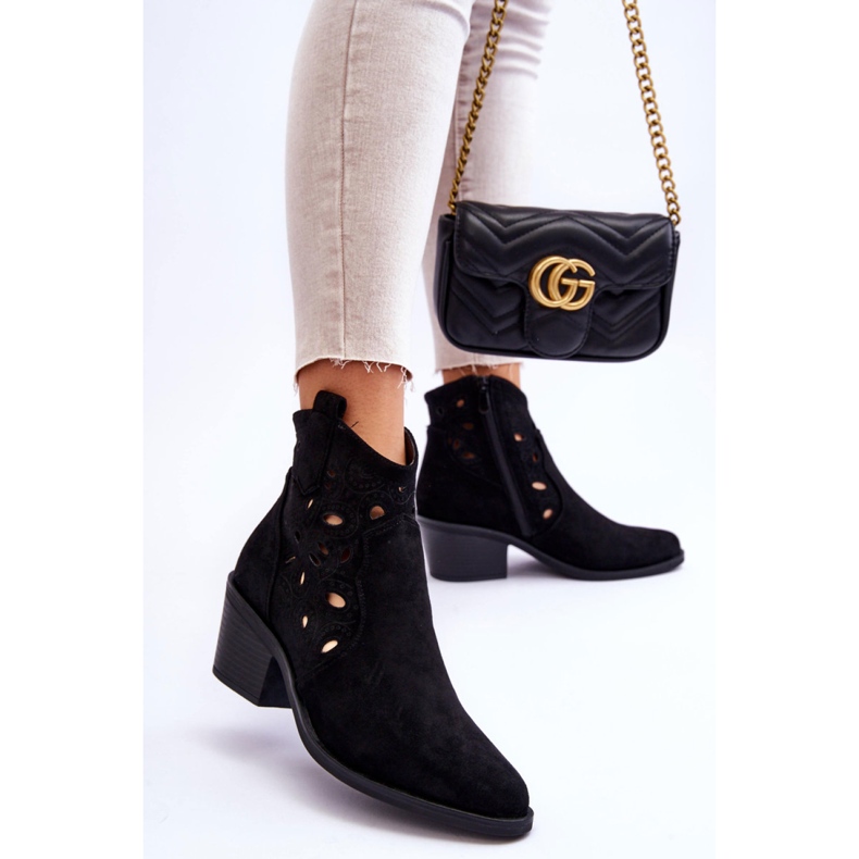 Step in style Bottes Modèle S.Barski HY42-086 Noir - Entrez avec style le noir 1