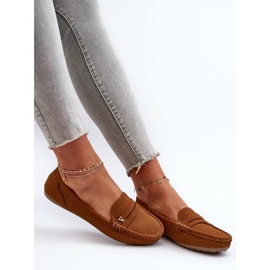 Step in style Mocassins Modèle Iramarie DF879 Camel - Entrez avec style brun 2