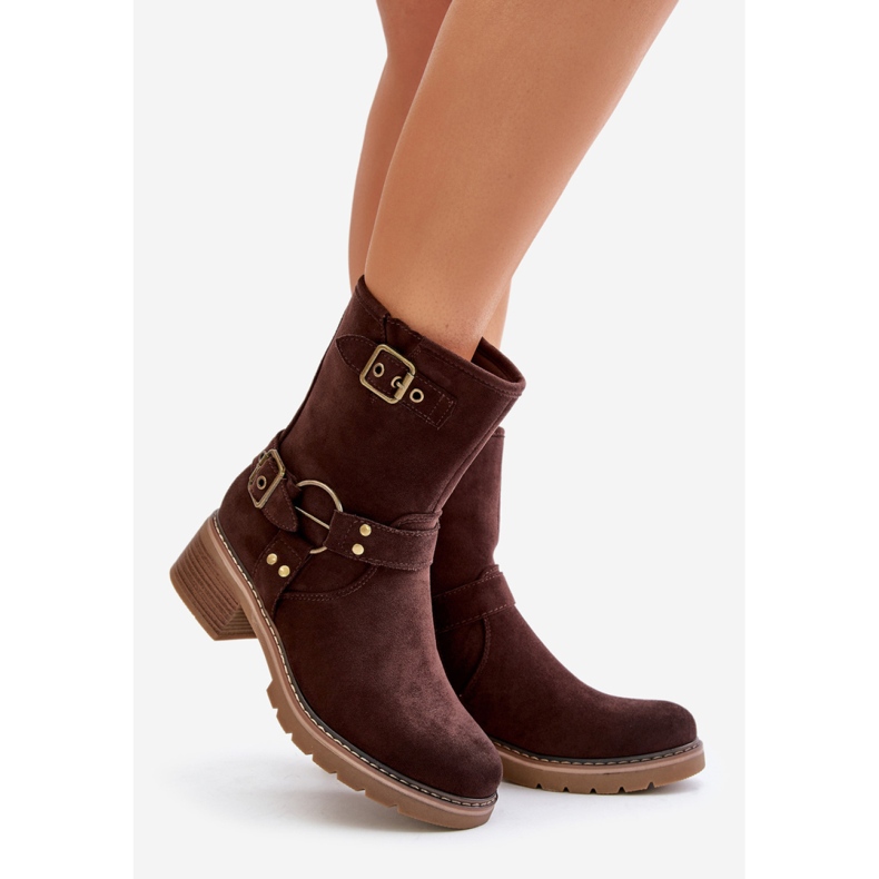 Step in style Bottes Modèle Zudra 7280 Marron - Entrez avec style brun 1