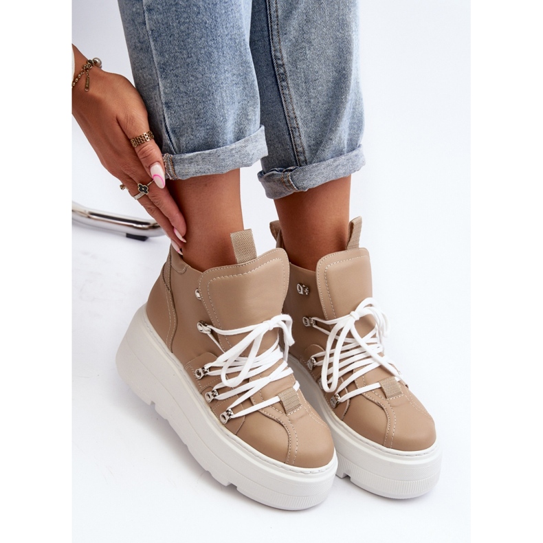 Step in style Chaussures de Sport Modèle Zazoo 3416 Beige - Entrez avec style 2 Step in style Chaussures de Sport Modèle Zazoo 3416 Beige - Entrez avec style 2