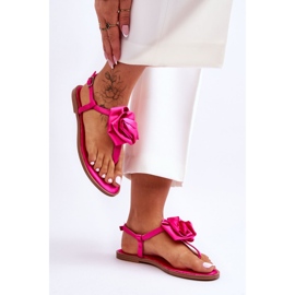 Step in style Sandales tongs Modèle Carisma QQ-137 cFuchsia - Entrez avec style rose 2