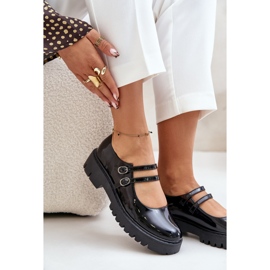 Step in style Chaussures Modèle Rialuna 1816-1 Laque noire - Entrez avec style le noir 2