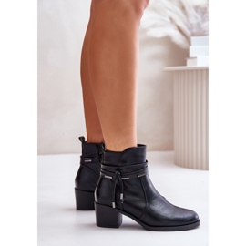 Step in style Bottes Modèle Lobina ASA128-37 Noir - Entrez avec style le noir 2