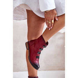 Step in style Bottes Modèle Evalith ASA62-30 Bordo - Entrez avec style rouge 2