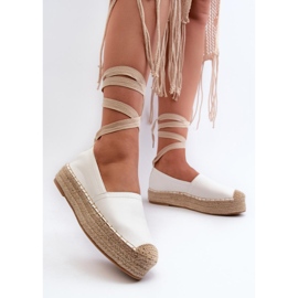 Step in style Espadrilles Modèle Tailesse C-285 Blanc - Entrez avec style blanche 1