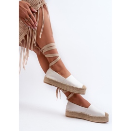 Step in style Espadrilles Modèle Tailesse C-285 Blanc - Entrez avec style blanche 2