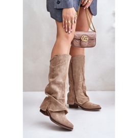 Step in style Bottes Modèle Stinova RMR2382-2 Beige - Entrez avec style 1