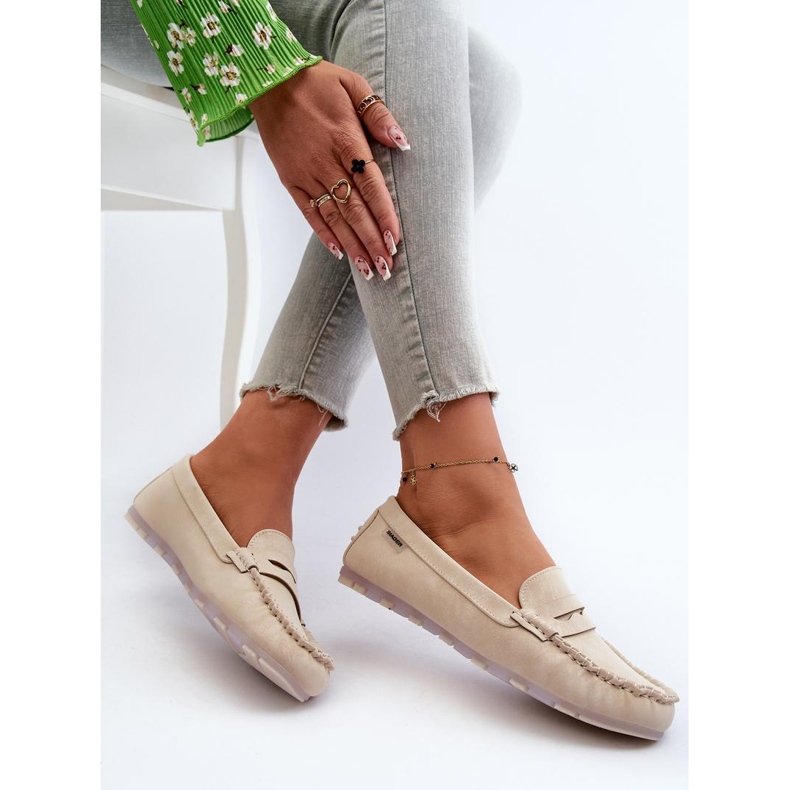 Step in style Mocassins Modèle Celoria M502-8 Beige Clair - Entrez avec style 1